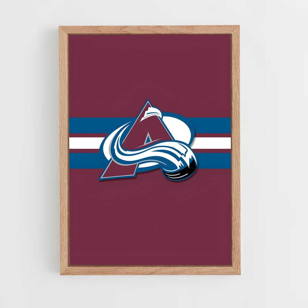 Poster Avalanche Éternelle – affiche Hockey sur glace (vue 4)